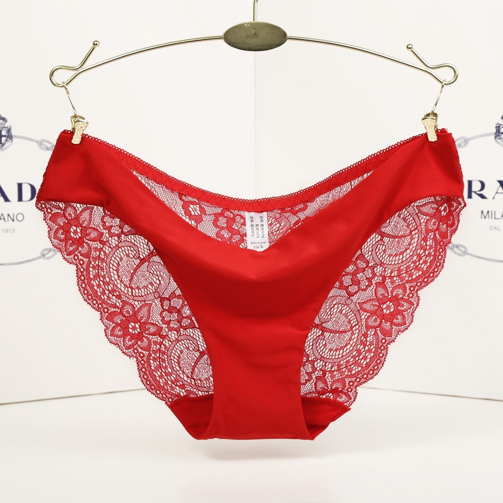 14 Colors Women's Invisible Underwear Spandex Crotch intimate women ...