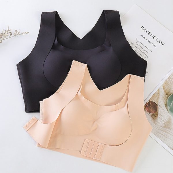 1pcs 2pcs 3pcs Women Bras For Women Push Up Bra Posture Corrector Bralette Front Closure Female