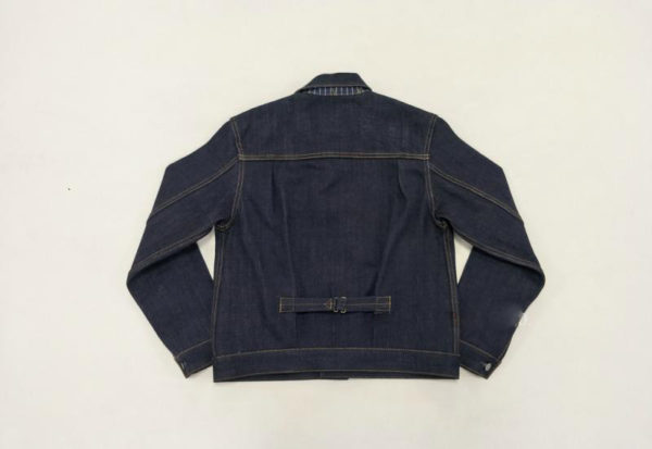 23oz Selvage Dark Denim Jacket Vintage Clothing 507XX - Image 2