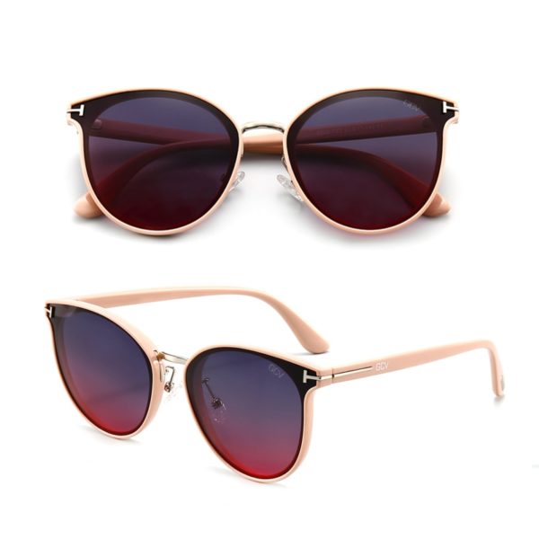 Polarized Lady Sunglasses Cat Eye Fashion Sun Glasses Luxury Woman Female Brand Ultralight Frame Tourism Party Leisu