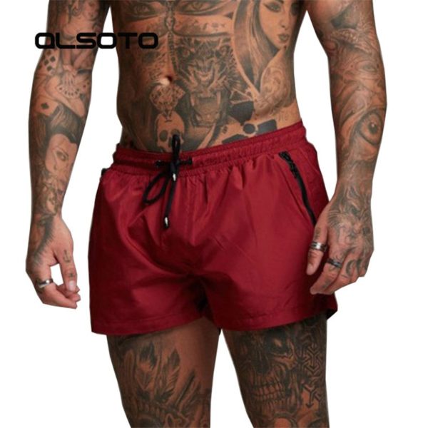 2021 New Mens Sexy Swimsuit Swimming Man Swimwear Men Briefs Beach Shorts Swim Trunks Sports Suits 1