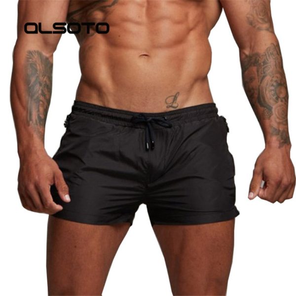 2021 New Mens Sexy Swimsuit Swimming Man Swimwear Men Briefs Beach Shorts Swim Trunks Sports Suits 2