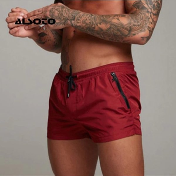 Mens Swimsuit Sexy Swimwear Men Swimming Shorts Men Briefs Beach Shorts Sports Suits Surf Board Shorts Men Swim Trunks