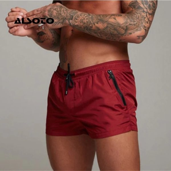 2021 New Mens Swimsuit Sexy Swimwear Men Swimming Shorts Men Briefs Beach Shorts Sports Suits Surf