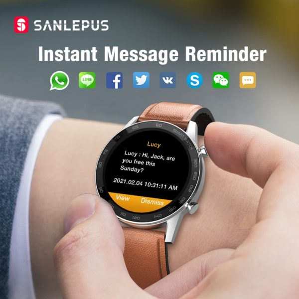 Best Smartwatch Fitness Bracelet Clock Watches For Android Apple Xiaomi - Image 3