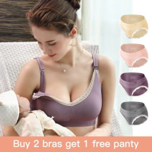 Breastfeeding Bra Pregnancy Clothes Maternity Nursing Bra Feeding Bra for Soutien Gorge Allaitement Pregnant Women