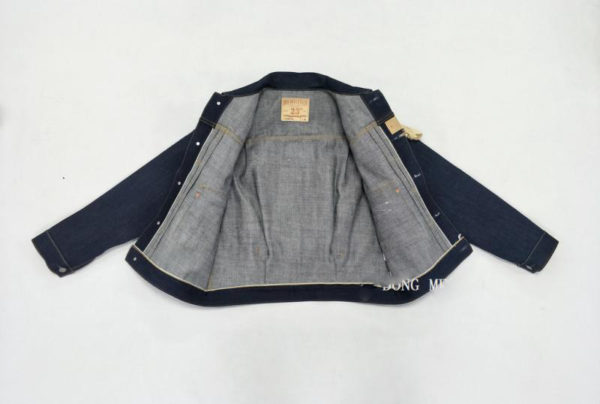 23oz Selvage Dark Denim Jacket Vintage Clothing 507XX - Image 3