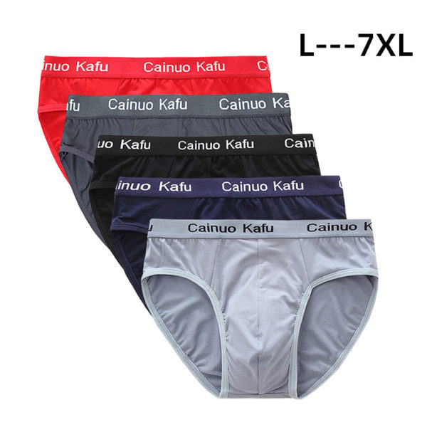4 Pcs Lot Men s Panties Man Undrewear Men Underpants Briefs Sexy Underwear For Fat Ultra