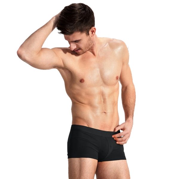 4 pcs Lot Brand Boxers Men Underwear Cotton Shorts Men s Panties Shorts Home Underpants Men 1