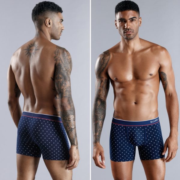 4pcs Boxer Shorts Underpants man Men's Panties Men Boxer Underwear Cotton for Male Couple Sexy Set Calecon Large Size Lot Soft - Image 2
