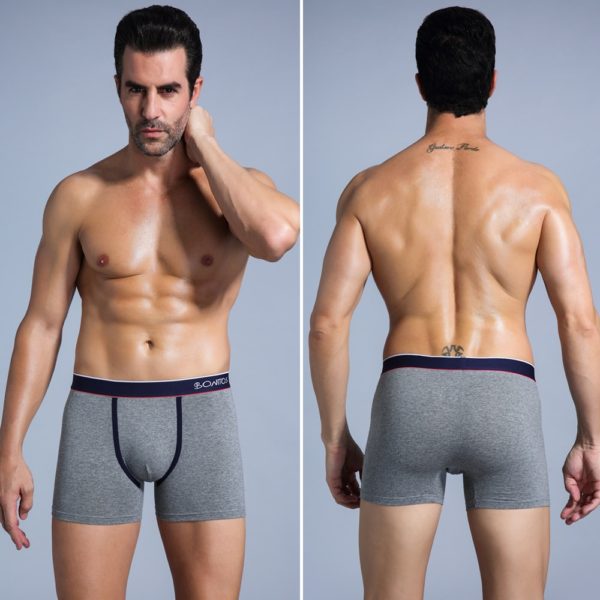 4pcs Boxer Shorts Underpants man Men's Panties Men Boxer Underwear Cotton for Male Couple Sexy Set Calecon Large Size Lot Soft - Image 3