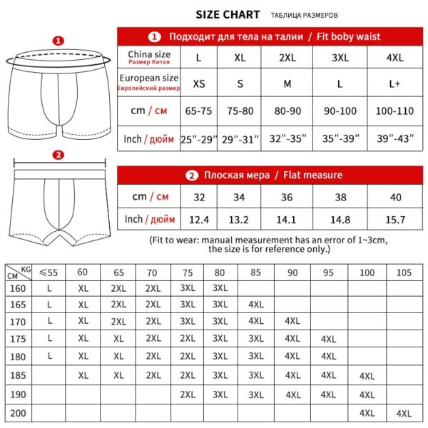 4pcs boxer mens underwear men cotton underpants male pure men panties shorts underwear boxer shorts cotton solid - Image 3