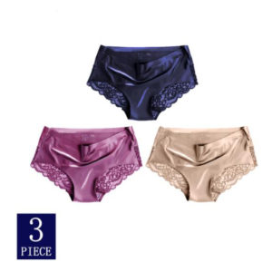 3pcs/lot sexy Women Underwear High Quality Women Panties Seamless Underwear Solid Lingerie underwear women