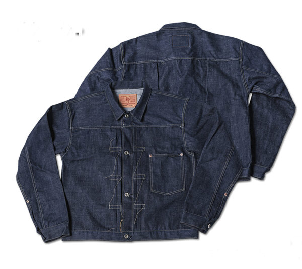 14oz Selvedge Denim Jacket Men's Vintage Work Jackets - Image 3