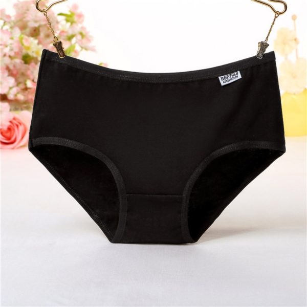 7 Pcs Underwear Women Plus Size Panties Girl Briefs Sexy Lingeries Calcinha Cotton Shorts Underpants Solid 3