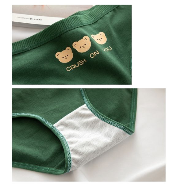 7Pcs Underwear Women Plus Size Panties Girls Briefs Sexy Lingeries Cueca Intimates Calcinhas Cotton Shorts Underpants Cute Panty - Image 2