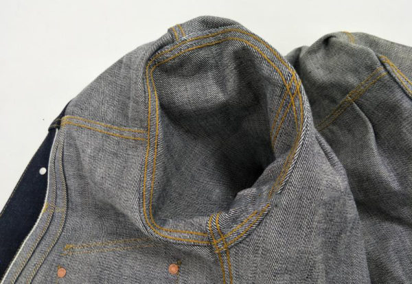 23oz Selvage Dark Denim Jacket Vintage Clothing 507XX - Image 7