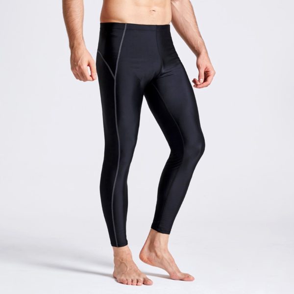 Quick dry 2 pieces Rash guards Men Swimsuit Long Sleeve Swimming Suit set Beach Water Surfing Diving Suit full body - Image 5