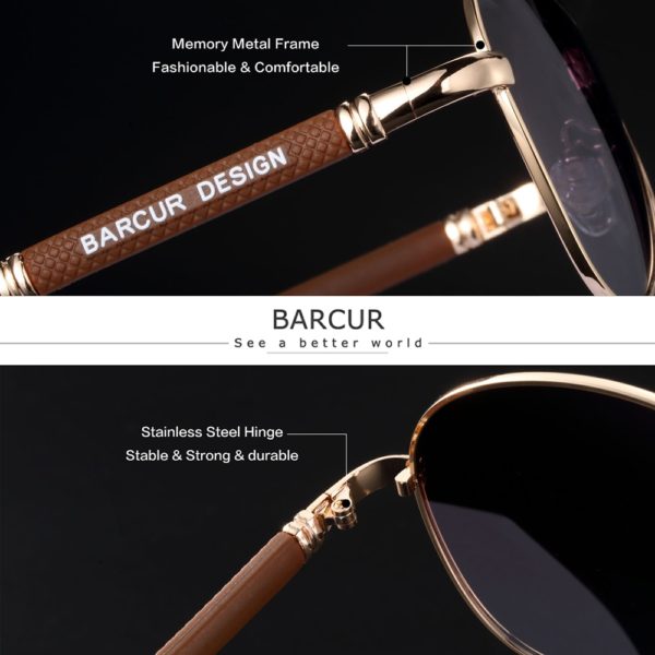 Titanium Alloy Sunglasses Polarized Men's Sun Glasses Women Pilot Gradient Eyewear Mirror Shades Oculos De Sol - Image 2