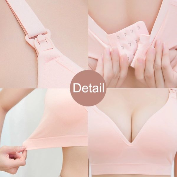 Breastfeeding Bra Pregnancy Clothes Maternity Nursing Bra Feeding Bra for Soutien Gorge Allaitement Pregnant Women - Image 2
