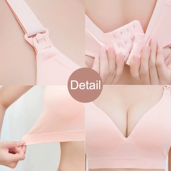 Breastfeeding Bra Pregnancy Clothes Maternity Nursing Bra Feeding Bra for Soutien Gorge Allaitement Pregnant Women 1