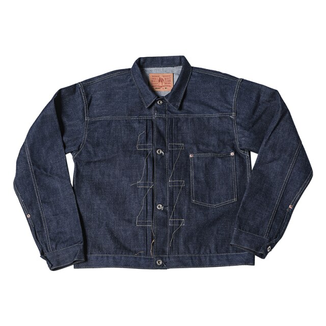14oz Selvedge Denim Jacket Men's Vintage Work Jackets - eWingFlyStore