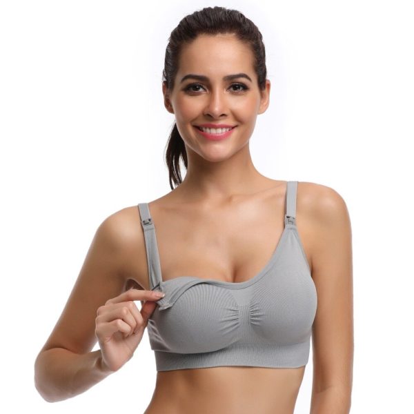 Nursing Bra Maternity clothes Breastfeeding Bras Wire free bras Women's bra Clothes for pregnant women High-quality - Image 2