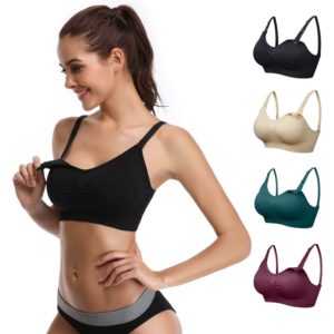 Nursing Bra Maternity clothes Breastfeeding Bras Wire free bras Women's bra Clothes for pregnant women High-quality