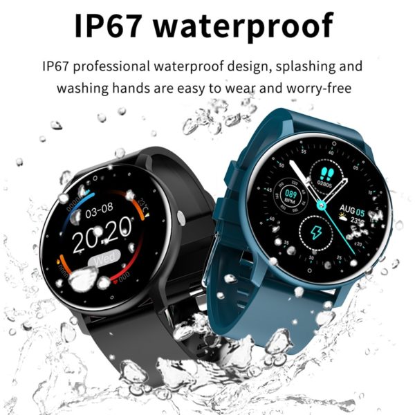 CanMixs 2021 New Smart Watch Women Men Lady Sport Fitness Smartwatch Sleep Heart Rate Monitor Waterproof 1