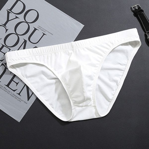 Cotton Briefs Mens Comfortable Underpants Man Underwear M/L/XL/XXL Drop shipping Mens Breathable Low-rise Brief Panties Solid - Image 2