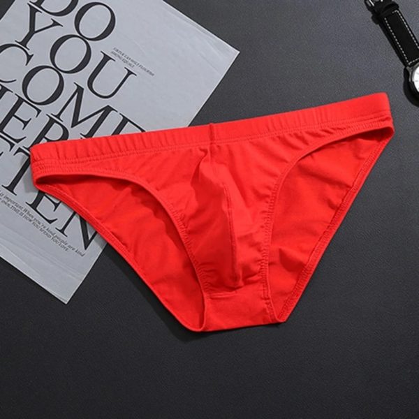 Cotton Briefs Mens Comfortable Underpants Man Underwear M/L/XL/XXL Drop shipping Mens Breathable Low-rise Brief Panties Solid - Image 4