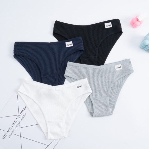 Cotton Panties Female Underpants Sexy Panties For Women Briefs Underwear Comfortable Ladies Pantys Lingerie 6 Solid Color - Image 2