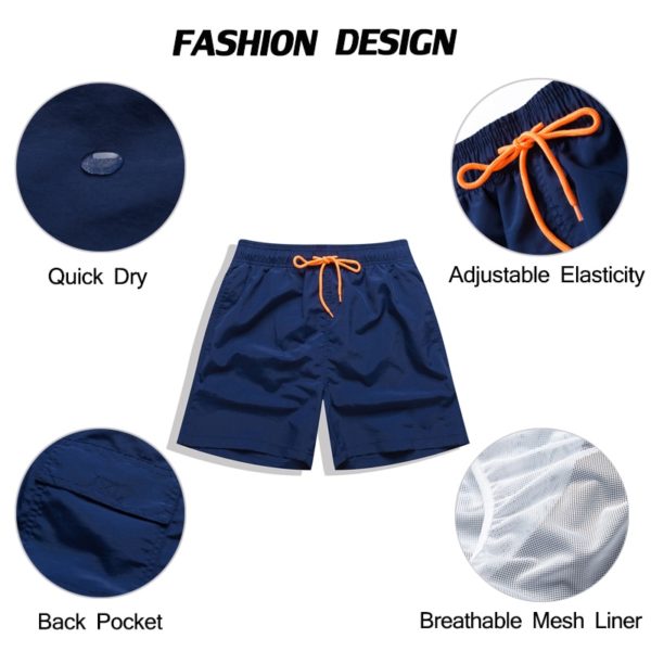 Men's Beach Short Swim Short Surfing Maillot De Bain Sport Man Board Shorts Bermuda Swimwear - Image 3
