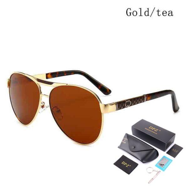 DPZ Polarized Sunglasses Men Driving Classic Brand Designer Retro women Sun Glasses Male aviation 60mm UV400 10.jpg 640x640 10