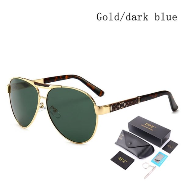 Polarized Sunglasses Men Driving Classic Brand Designer Retro women Sun Glasses Male aviation 60mm UV400 Oculos Del - Image 3