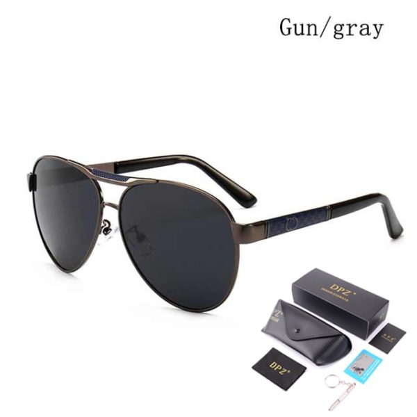DPZ Polarized Sunglasses Men Driving Classic Brand Designer Retro women Sun Glasses Male aviation 60mm UV400 9.jpg 640x640 9