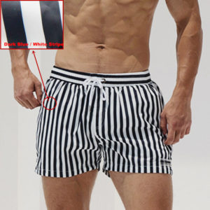 Swimwear Men Swim Shorts Mens Swimming Trunks Striped Swimsuit Man Beach wear Surf Board Bathing Suit Badeshorts Briefs