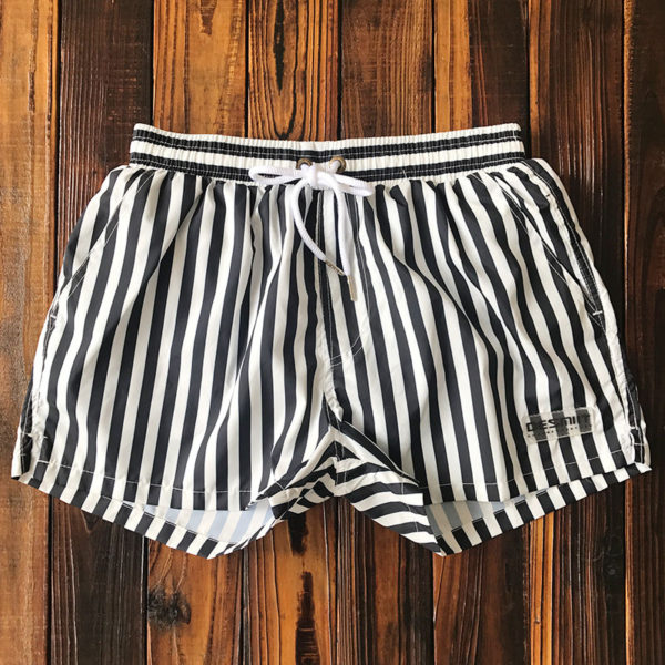 Swimwear Men Swim Shorts Mens Swimming Trunks Striped Swimsuit Man Beach wear Surf Board Bathing Suit Badeshorts Briefs - Image 3
