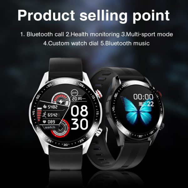 Best Smart Watches Full Touch For Android IOS Sports Fitness Tracker E1-2 - Image 3