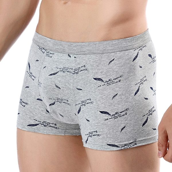 EXILIENS Brand New Mens Underwear Boxer Cotton Homme Print 3D Boxershorts Men Boxers Male Underpants Size 1