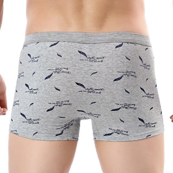 EXILIENS Brand New Mens Underwear Boxer Cotton Homme Print 3D Boxershorts Men Boxers Male Underpants Size 2