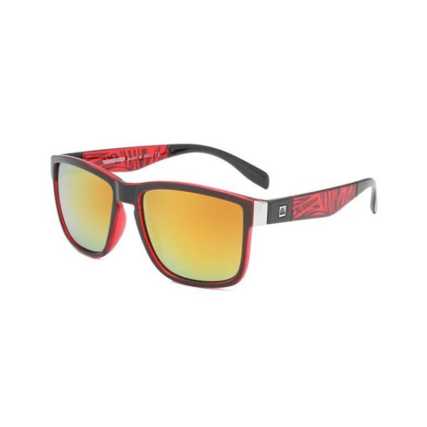 Wrap Square Frame Retro Decorative Photochromic Classic Sunglasses Women Men Versatile Pattern Sunglasses UV400 Goggles - Image 2