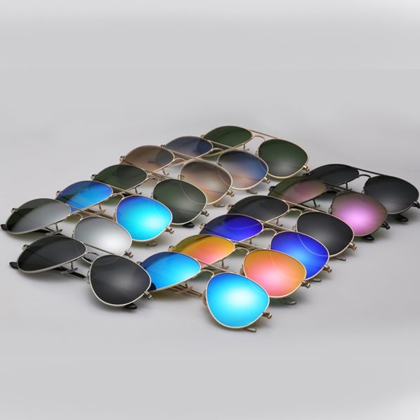 G15 Glass Lens Women Men Sunglasses UV400 Aviation Brand Classic Mirror Male Oculos Vintage Banned Man Sun Glasses - Image 5