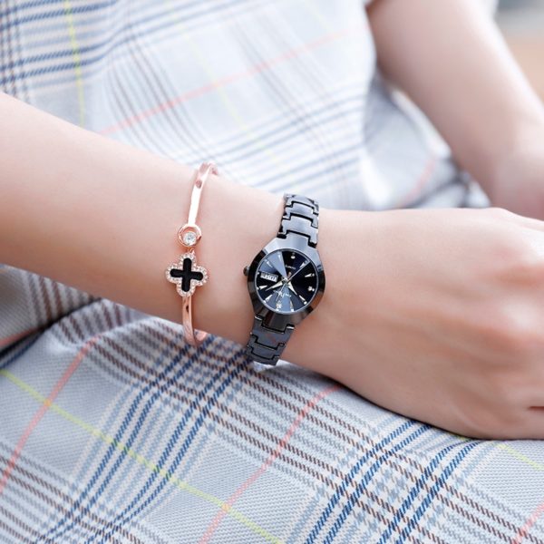 Small Watches For Women Calendar Bracelet Watch Montre Femme - Image 3