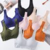 Ice Silk Bra Seamless Vest Bras Women Push Up Underwear Lingerie Sleep Top Padded Bralette Soutien Gorge нижнее белье женское - Image 2