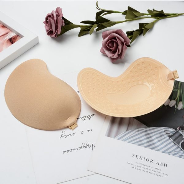 Invisible Push Up Bra Backless Strapless Bra Seamless Front Closure Bralette Underwear Women Self-Adhesive Silicone Sticky BH - Image 2