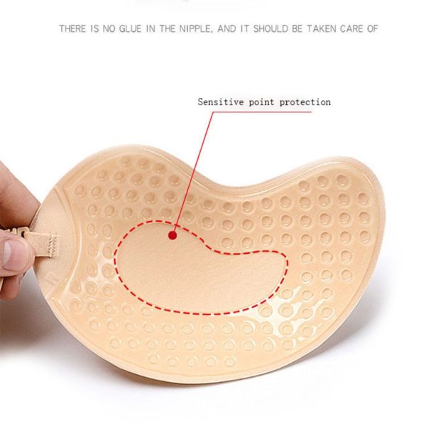 Invisible Push Up Bra Backless Strapless Bra Seamless Front Closure Bralette Underwear Women Self-Adhesive Silicone Sticky BH - Image 3
