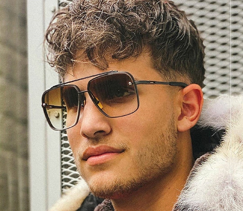 Lunette degradé top homme