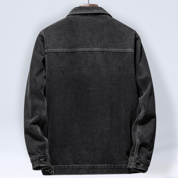 Jeans Clothing Motorcycle Selvedge Denim Jacket Vintage Men Work Jacket - Image 2