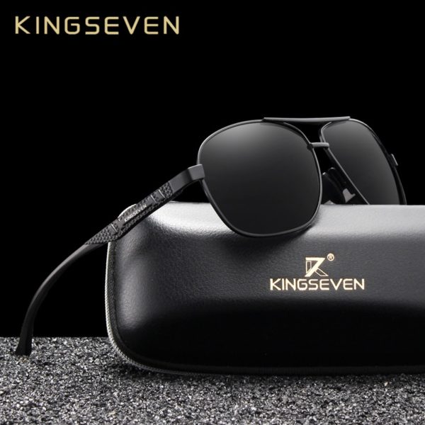 Men Aluminum Sunglasses Polarized UV400 Mirror Male Sun Glasses Women For Men Oculos de sol - Image 3